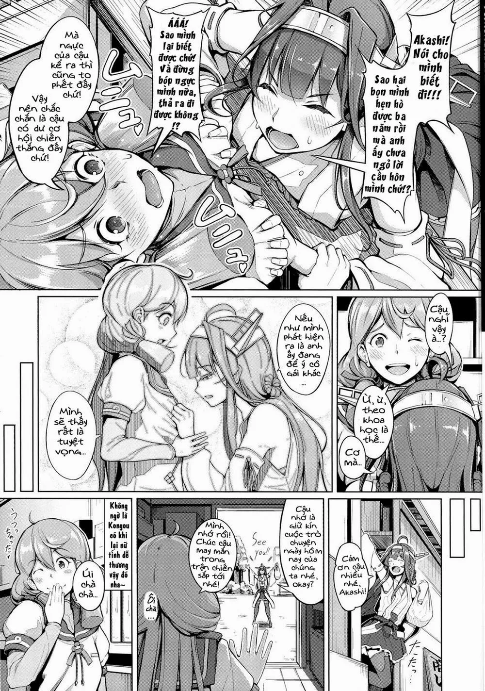HentaiVN.net - Ảnh 4 - Kocchi Muite Darling!! (Kancolle) - Chap 1