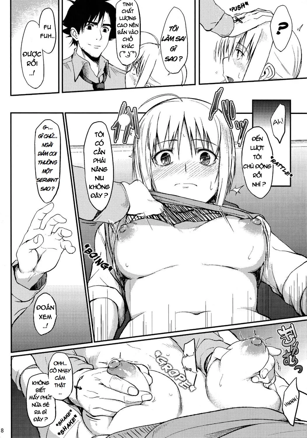 HentaiVN.net - Ảnh 8 - Joshikou Saber (Fate/Zero) - Chap 1