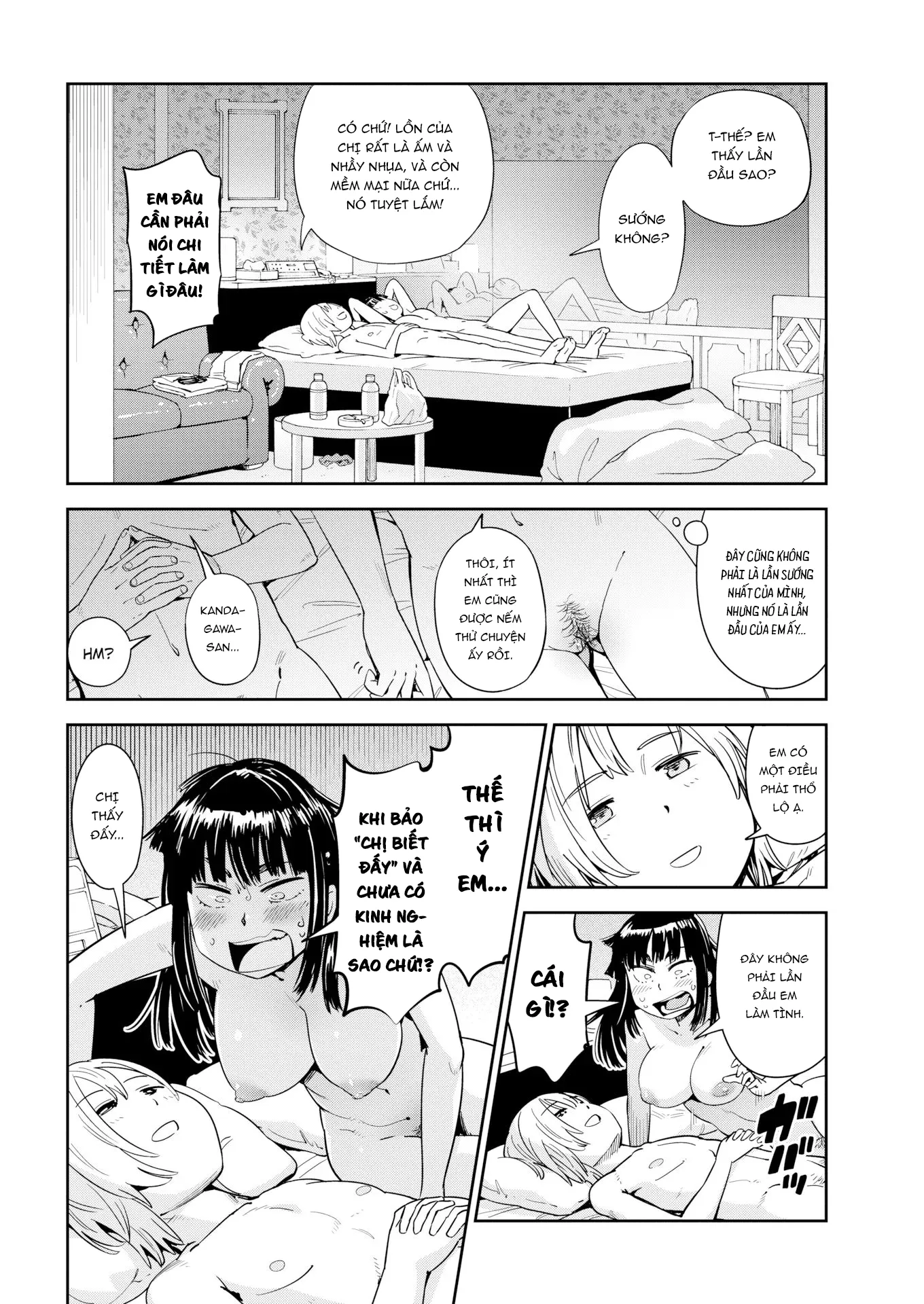 HentaiVN.net - Ảnh 9 - Em có thể dựa vào Kandagawa-san mà!? - Chap 1