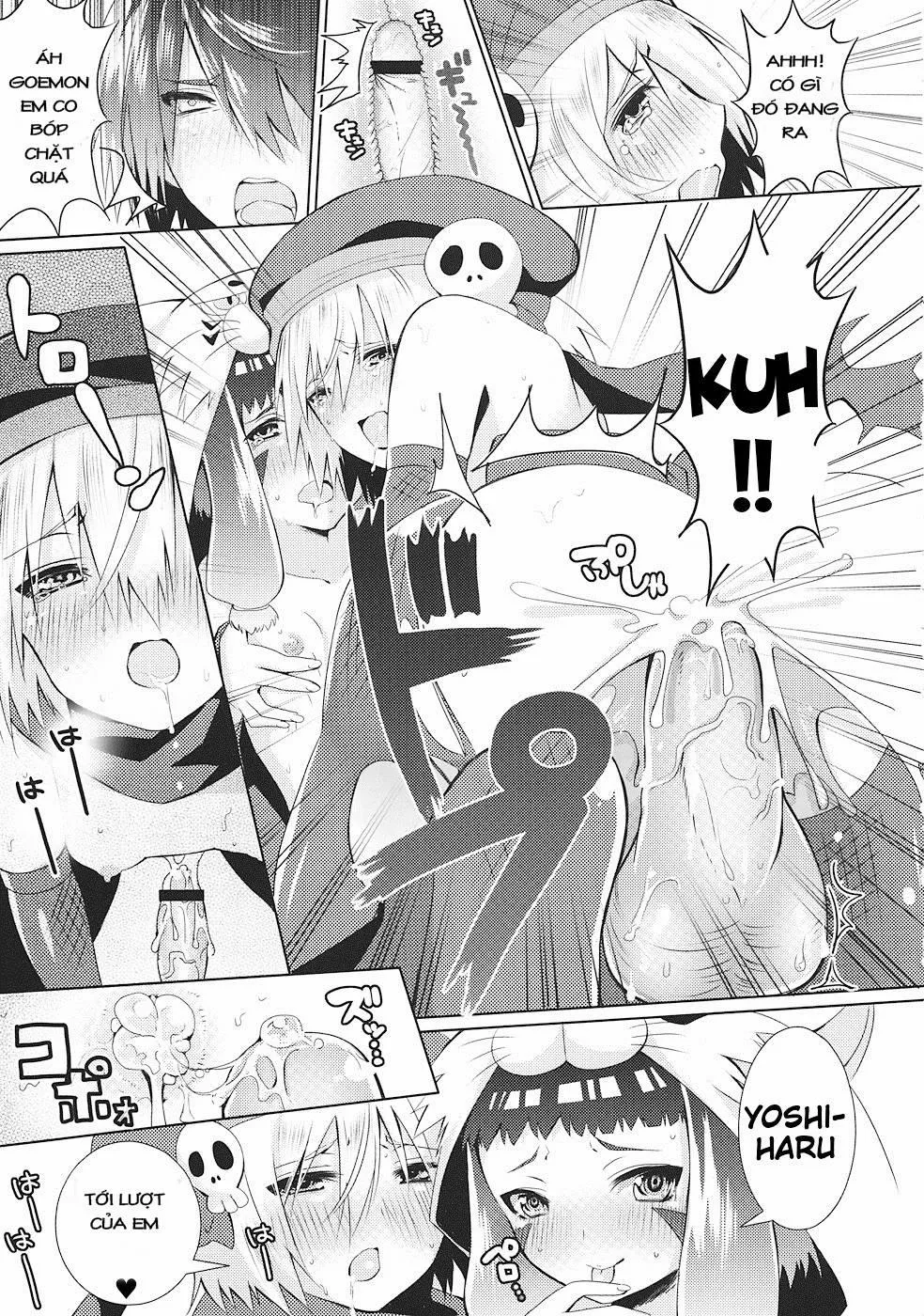 HentaiVN.net - Ảnh 14 - Hinnyuu Shoujo no Inbou (Oda Nobuna no Yabou) - Chap 1