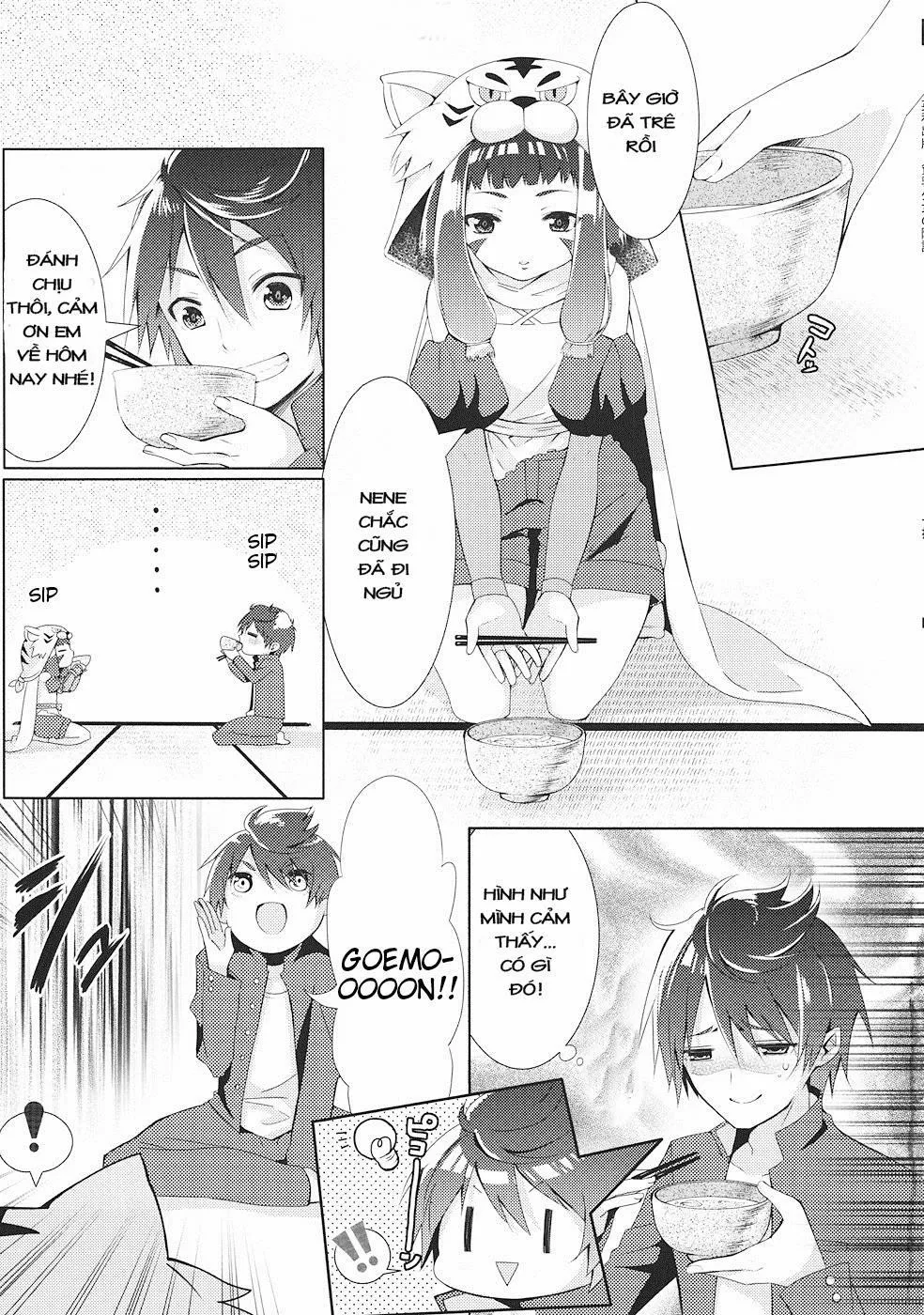 HentaiVN.net - Ảnh 2 - Hinnyuu Shoujo no Inbou (Oda Nobuna no Yabou) - Chap 1