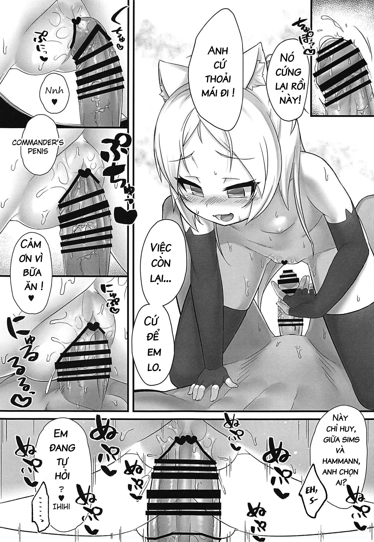 HentaiVN.net - Ảnh 17 - Tsundere Hammann to Itazura Sims | Tsundere Hammann and Prankster Sims (Azur Lane) - Chap 1