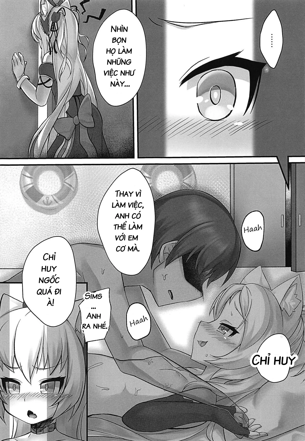 HentaiVN.net - Ảnh 5 - Tsundere Hammann to Itazura Sims | Tsundere Hammann and Prankster Sims (Azur Lane) - Chap 1
