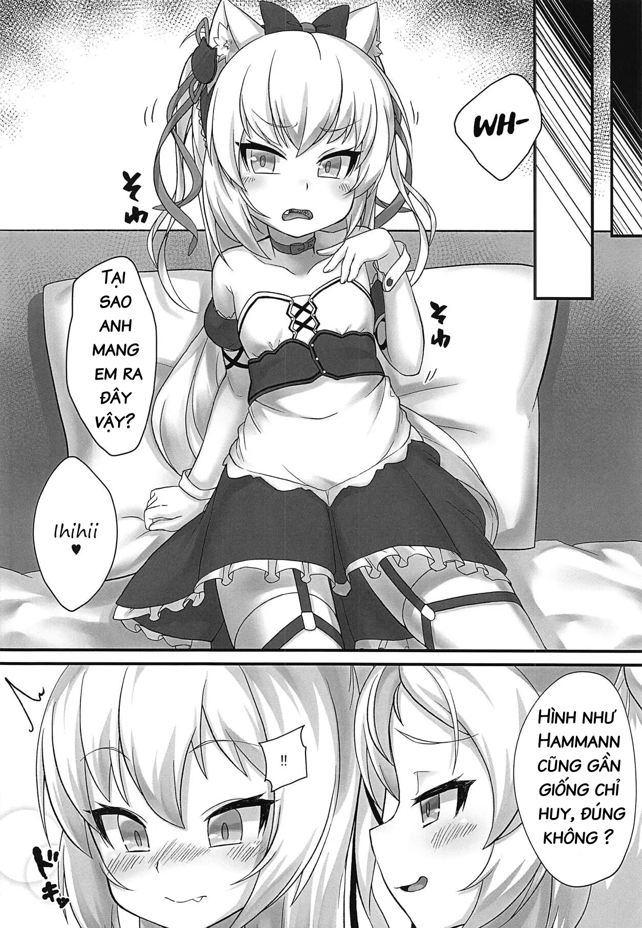 HentaiVN.net - Ảnh 8 - Tsundere Hammann to Itazura Sims | Tsundere Hammann and Prankster Sims (Azur Lane) - Chap 1