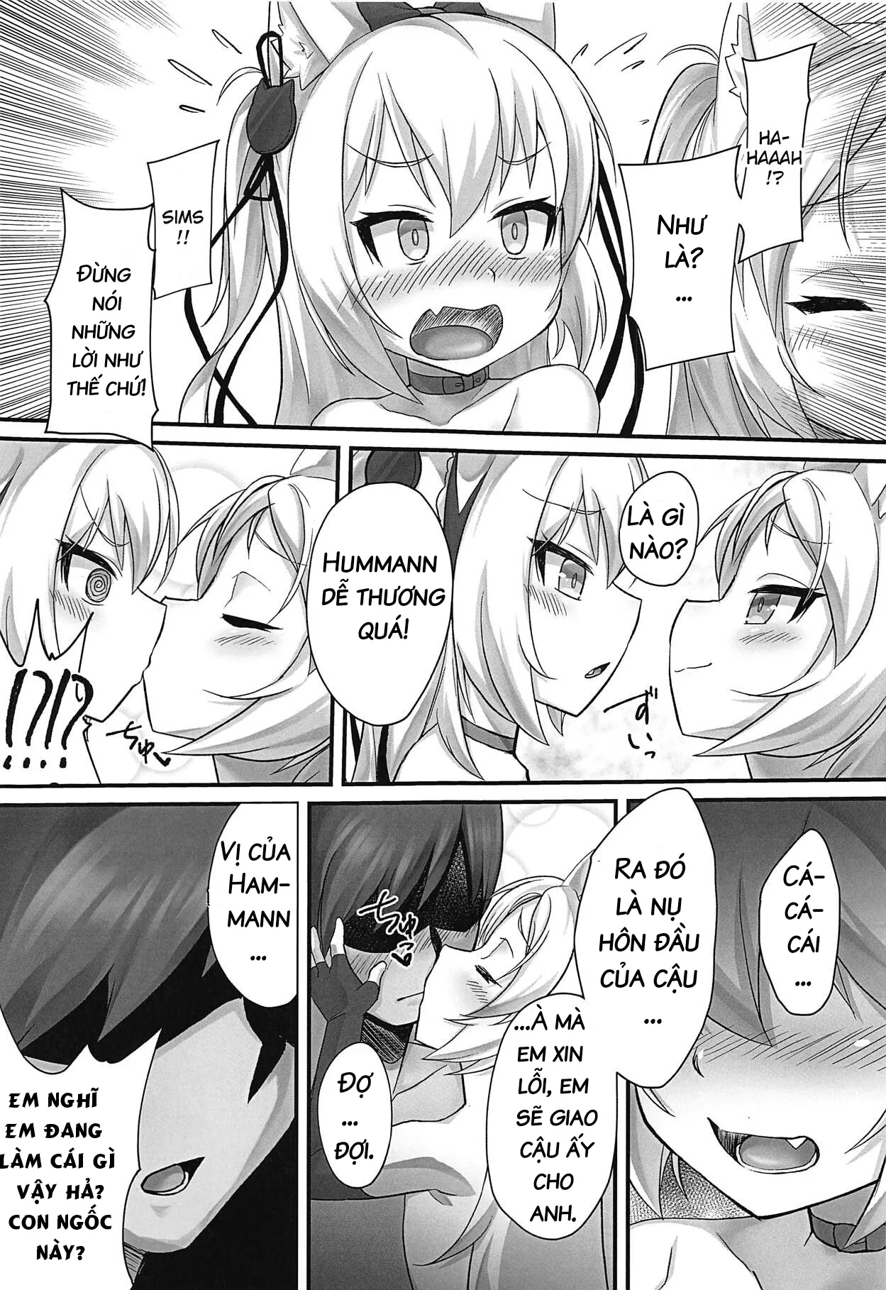 HentaiVN.net - Ảnh 9 - Tsundere Hammann to Itazura Sims | Tsundere Hammann and Prankster Sims (Azur Lane) - Chap 1