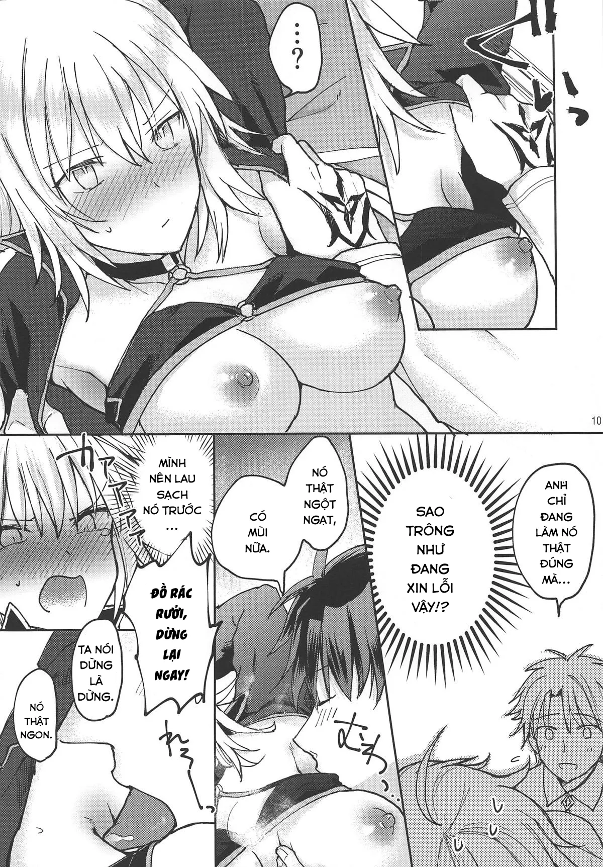 HentaiVN.net - Ảnh 10 - Làm ơn đi, Jalter-chan! [Jeanne Alter-chan ni Onegai!; ジャンヌオルタちゃんにおねがい!] - Chap 1