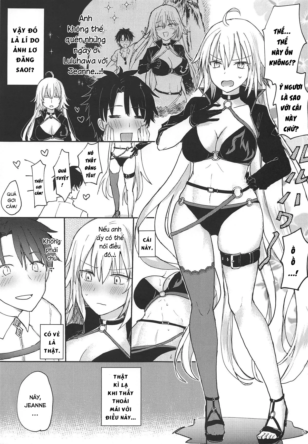 HentaiVN.net - Ảnh 5 - Làm ơn đi, Jalter-chan! [Jeanne Alter-chan ni Onegai!; ジャンヌオルタちゃんにおねがい!] - Chap 1