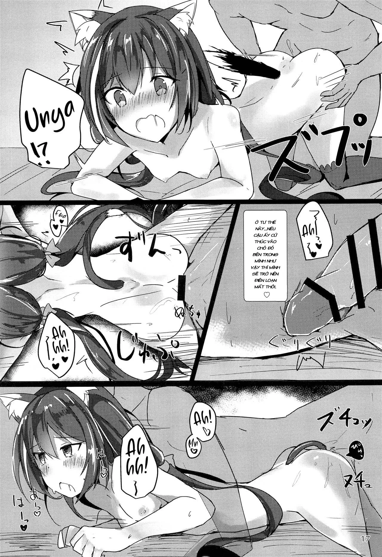 HentaiVN.net - Ảnh 17 - Tình yêu nóng bỏng với Kyaru dere dere (Princess Connect! Re:Dive) [Deredere Kyaru-chan to Ichaicha Ecchi; デレデレキャルちゃんといちゃいちゃえっち] - Chap 1