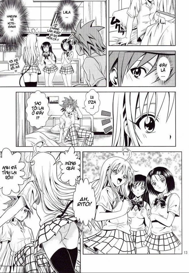 HentaiVN.net - Ảnh 13 - Anoko-tachi ga Taihen na Koto ni Nattemasu (To Love-Ru) - Chap 1