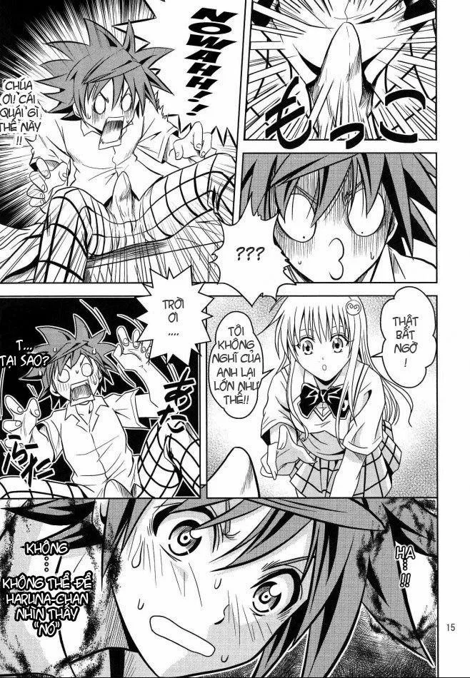 HentaiVN.net - Ảnh 15 - Anoko-tachi ga Taihen na Koto ni Nattemasu (To Love-Ru) - Chap 1