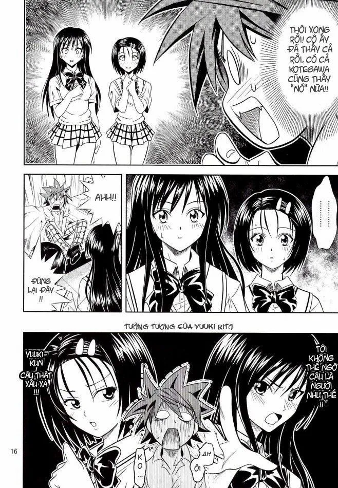 HentaiVN.net - Ảnh 16 - Anoko-tachi ga Taihen na Koto ni Nattemasu (To Love-Ru) - Chap 1