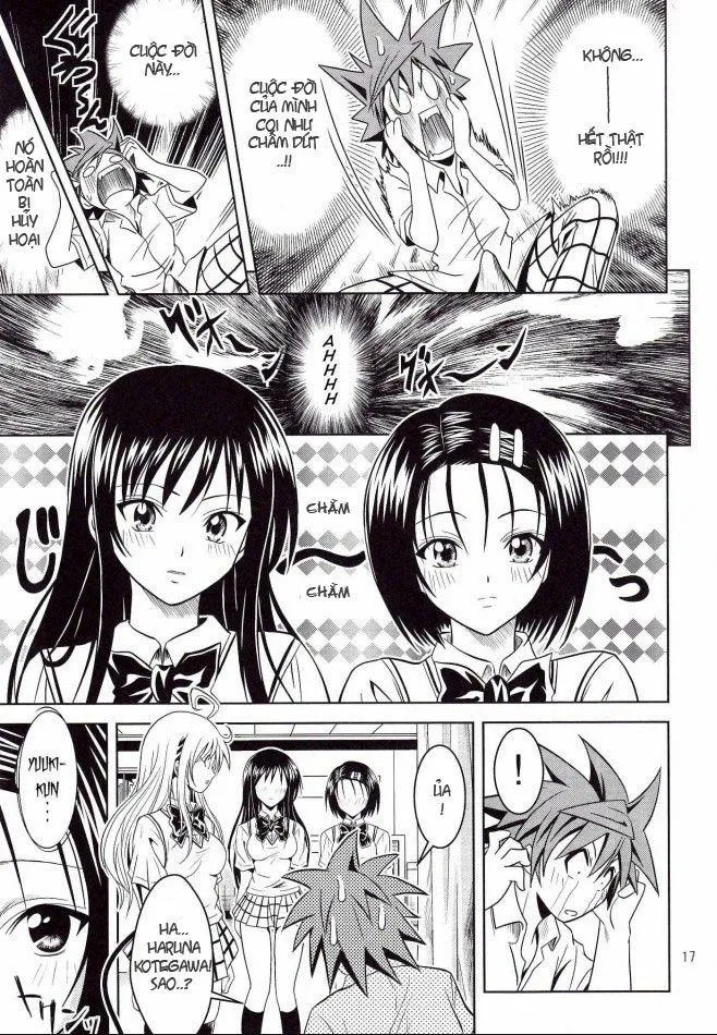HentaiVN.net - Ảnh 17 - Anoko-tachi ga Taihen na Koto ni Nattemasu (To Love-Ru) - Chap 1
