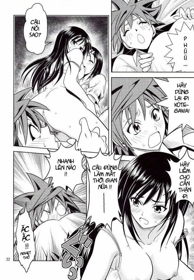 HentaiVN.net - Ảnh 32 - Anoko-tachi ga Taihen na Koto ni Nattemasu (To Love-Ru) - Chap 1