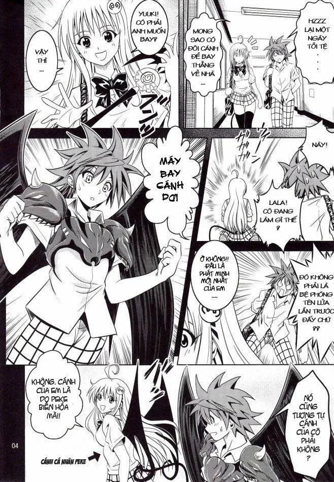 HentaiVN.net - Ảnh 4 - Anoko-tachi ga Taihen na Koto ni Nattemasu (To Love-Ru) - Chap 1