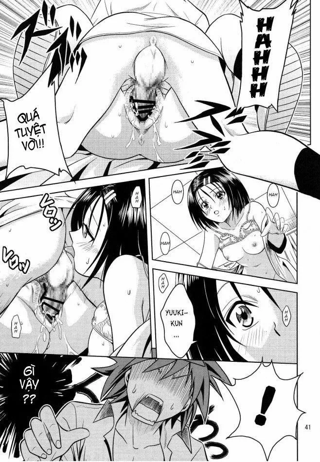HentaiVN.net - Ảnh 41 - Anoko-tachi ga Taihen na Koto ni Nattemasu (To Love-Ru) - Chap 1