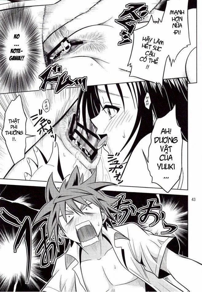 HentaiVN.net - Ảnh 43 - Anoko-tachi ga Taihen na Koto ni Nattemasu (To Love-Ru) - Chap 1