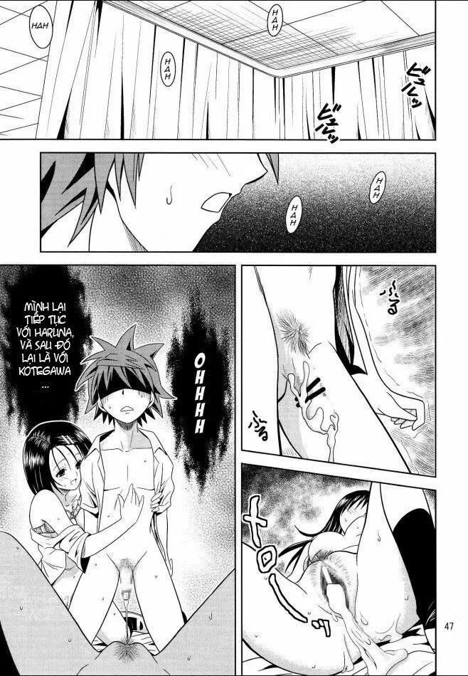 HentaiVN.net - Ảnh 47 - Anoko-tachi ga Taihen na Koto ni Nattemasu (To Love-Ru) - Chap 1