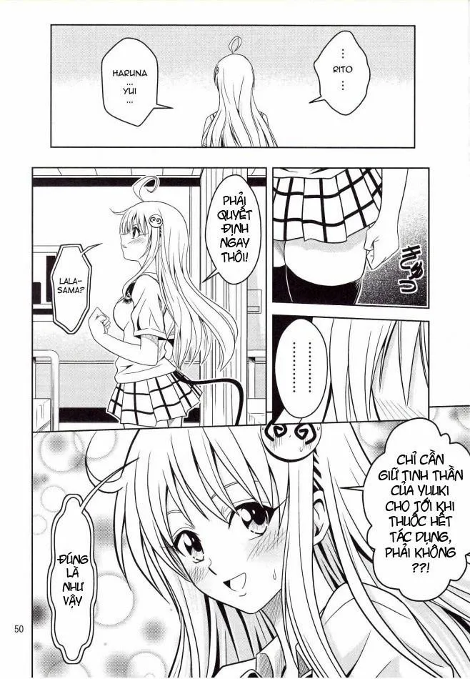 HentaiVN.net - Ảnh 50 - Anoko-tachi ga Taihen na Koto ni Nattemasu (To Love-Ru) - Chap 1
