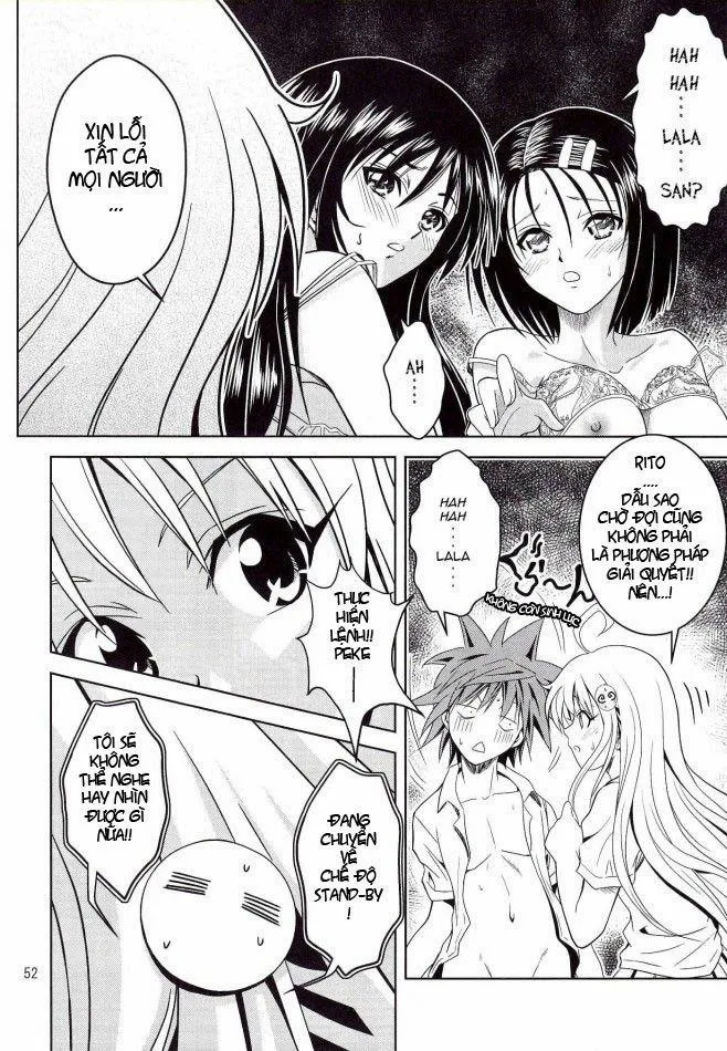 HentaiVN.net - Ảnh 52 - Anoko-tachi ga Taihen na Koto ni Nattemasu (To Love-Ru) - Chap 1