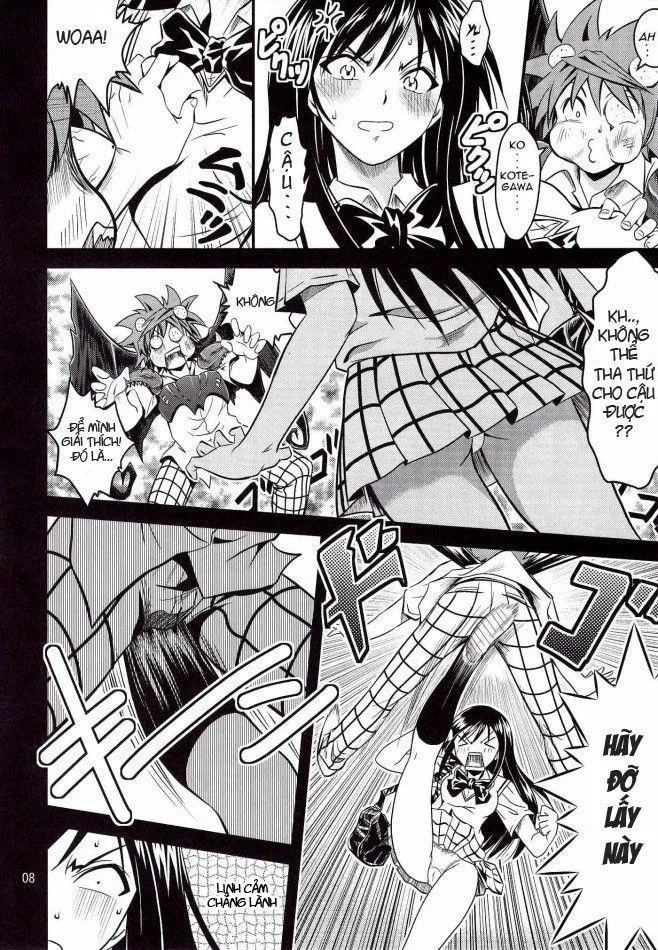 HentaiVN.net - Ảnh 8 - Anoko-tachi ga Taihen na Koto ni Nattemasu (To Love-Ru) - Chap 1