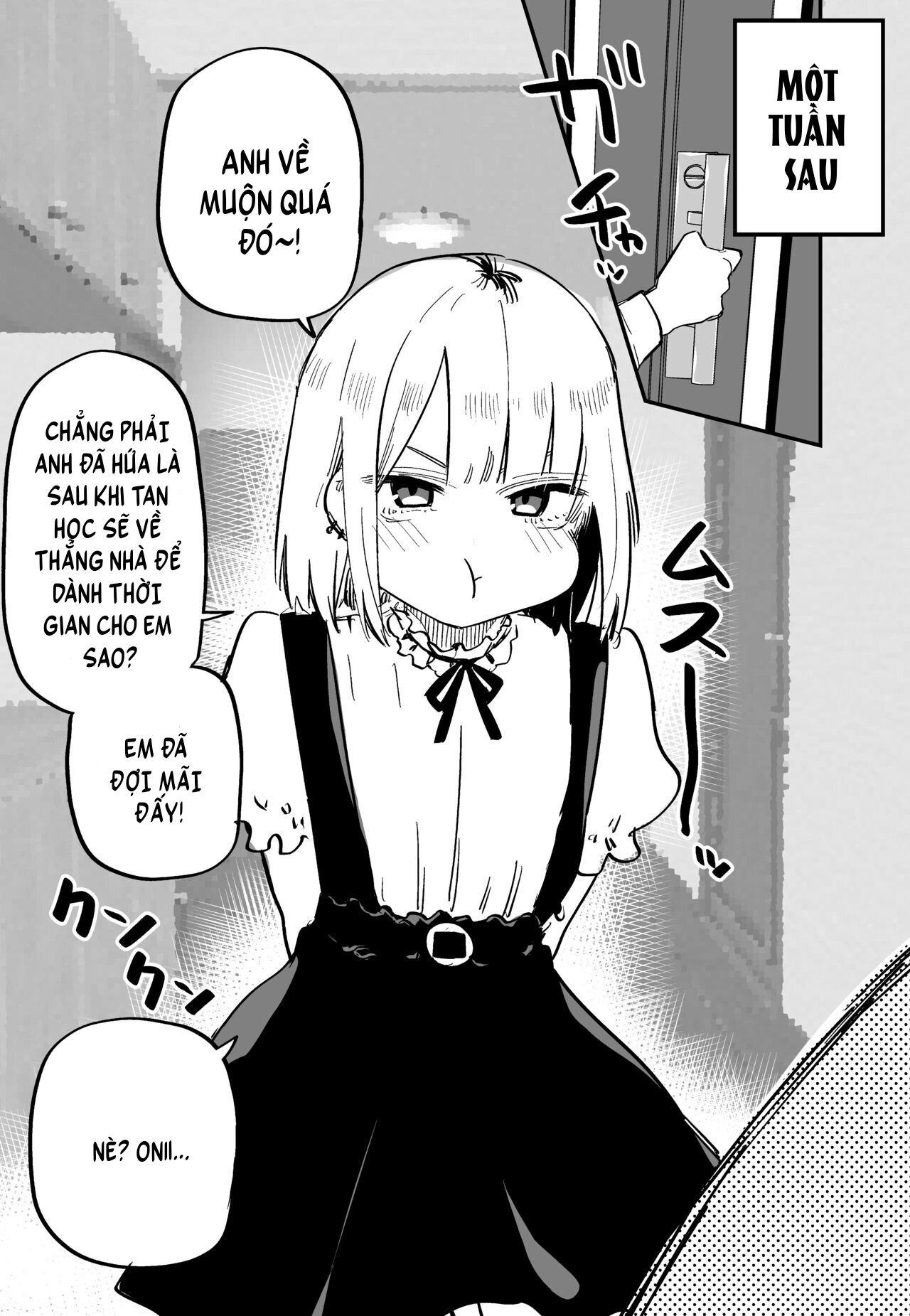 HentaiVN.net - Ảnh 3 - Ore no Koto ga Daikirai na Imouto ga Kowai - Chap 1