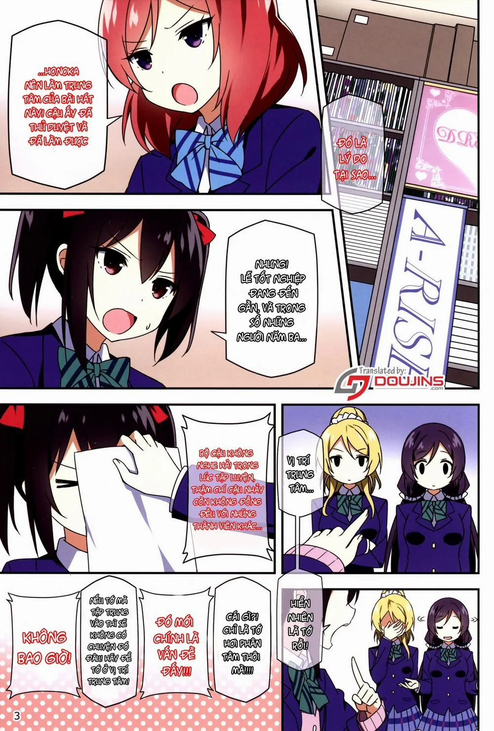 HentaiVN.net - Ảnh 4 - Endless Love ~Kako Kara no Present~ (Love Live!) - Chap 1