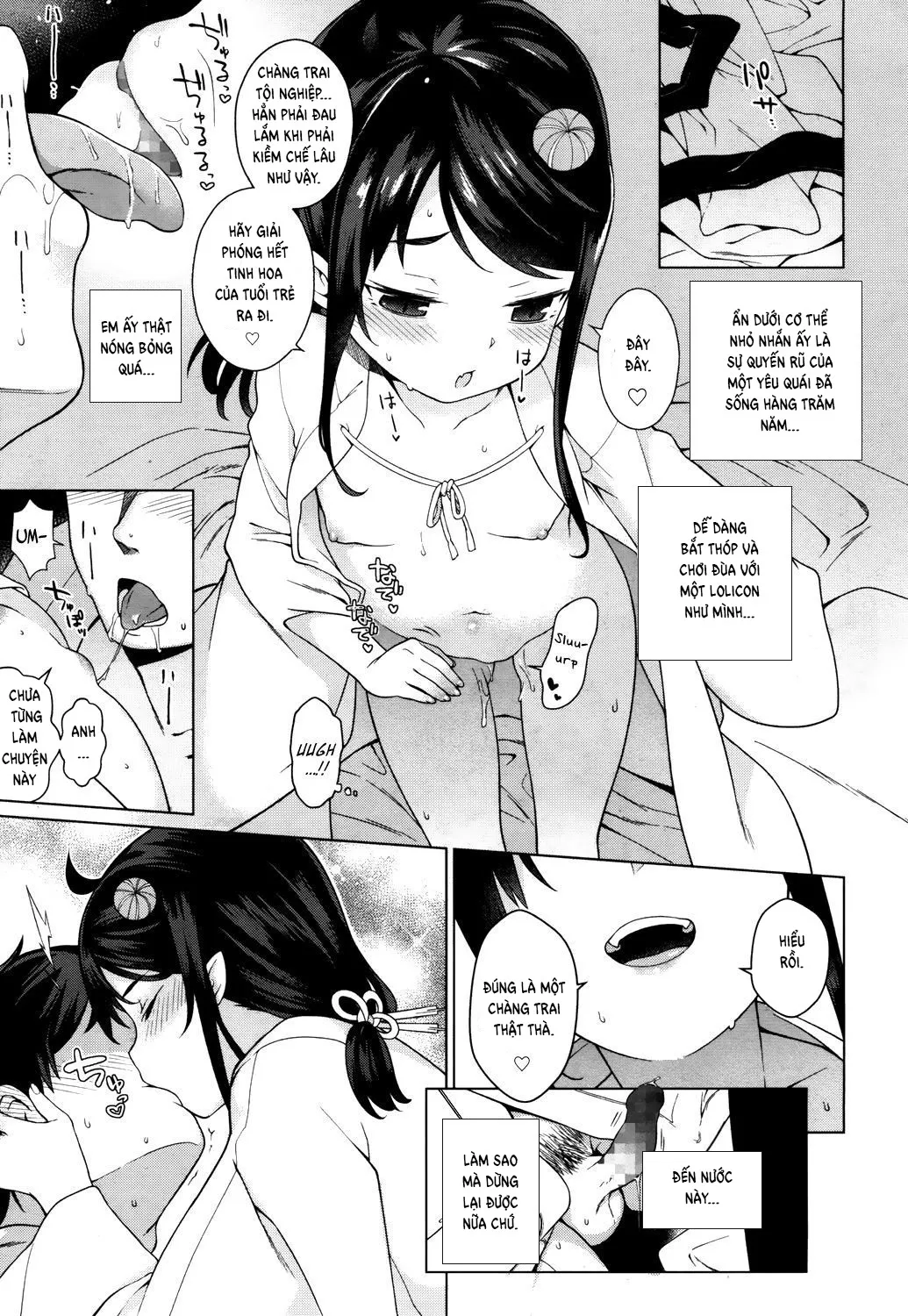 HentaiVN.net - Ảnh 12 - My First Time at the (Lolibabaa) Red Light District [Hatsutaiken wa (Lolibabaa) Yuukaku de] - Chap 1
