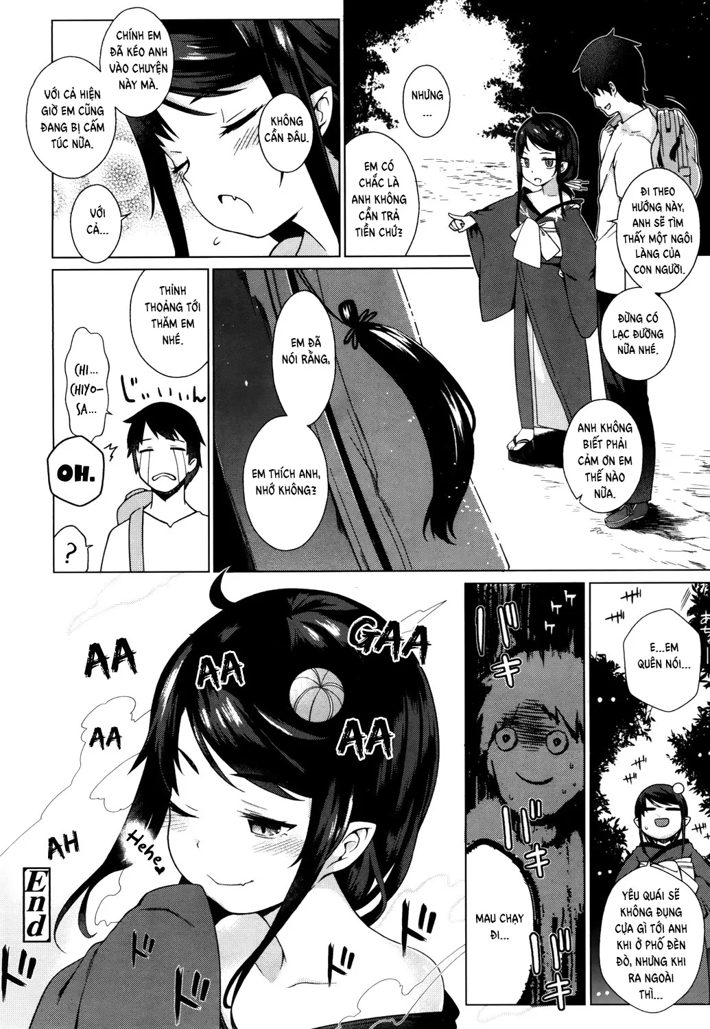 HentaiVN.net - Ảnh 25 - My First Time at the (Lolibabaa) Red Light District [Hatsutaiken wa (Lolibabaa) Yuukaku de] - Chap 1