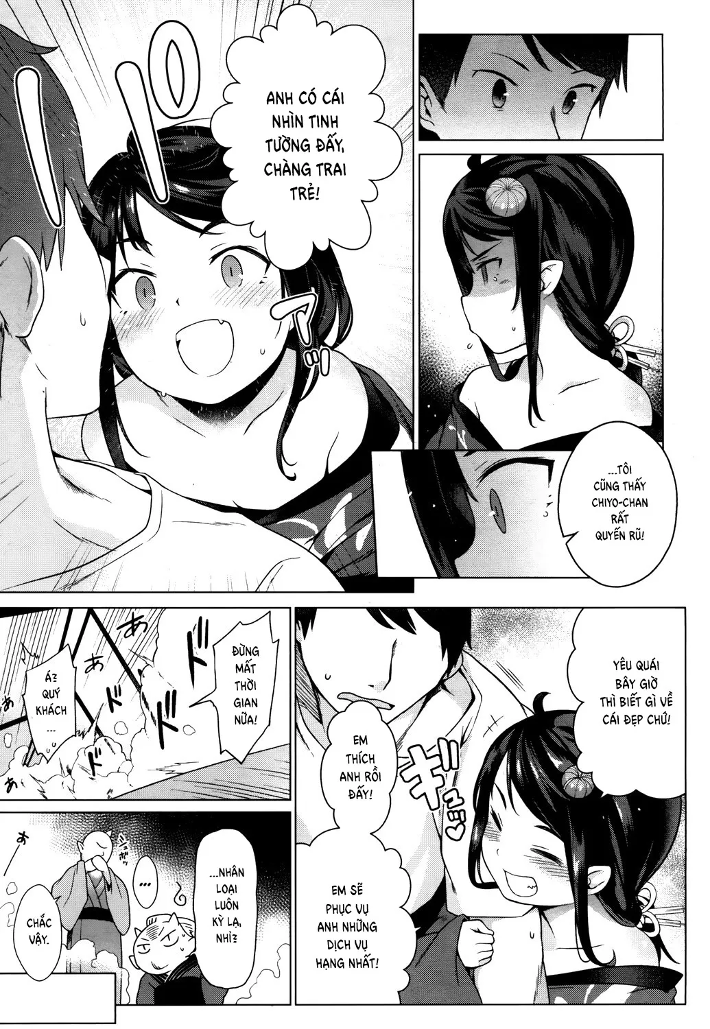 HentaiVN.net - Ảnh 8 - My First Time at the (Lolibabaa) Red Light District [Hatsutaiken wa (Lolibabaa) Yuukaku de] - Chap 1