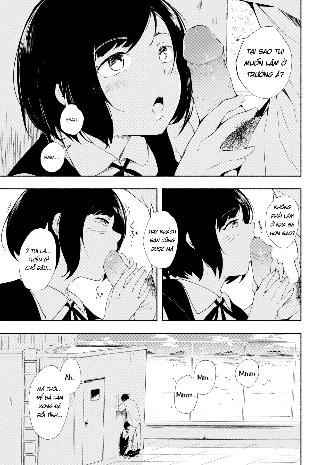 HentaiVN.net - Ảnh 5 - Địt nhau ở trường - Chap 1