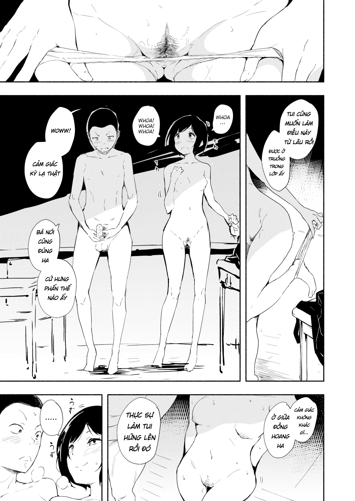 HentaiVN.net - Ảnh 9 - Địt nhau ở trường - Chap 1