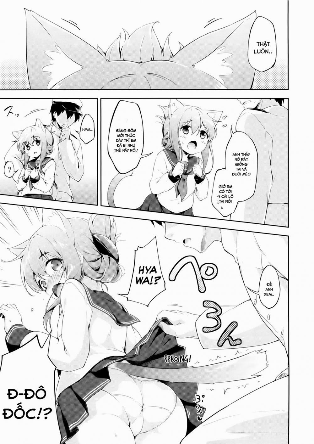 HentaiVN.net - Ảnh 4 - Inyaduma wa Hatsujouki - Inyaduma is in Estrus (Kantai Collection -KanColle-) - Chap 1