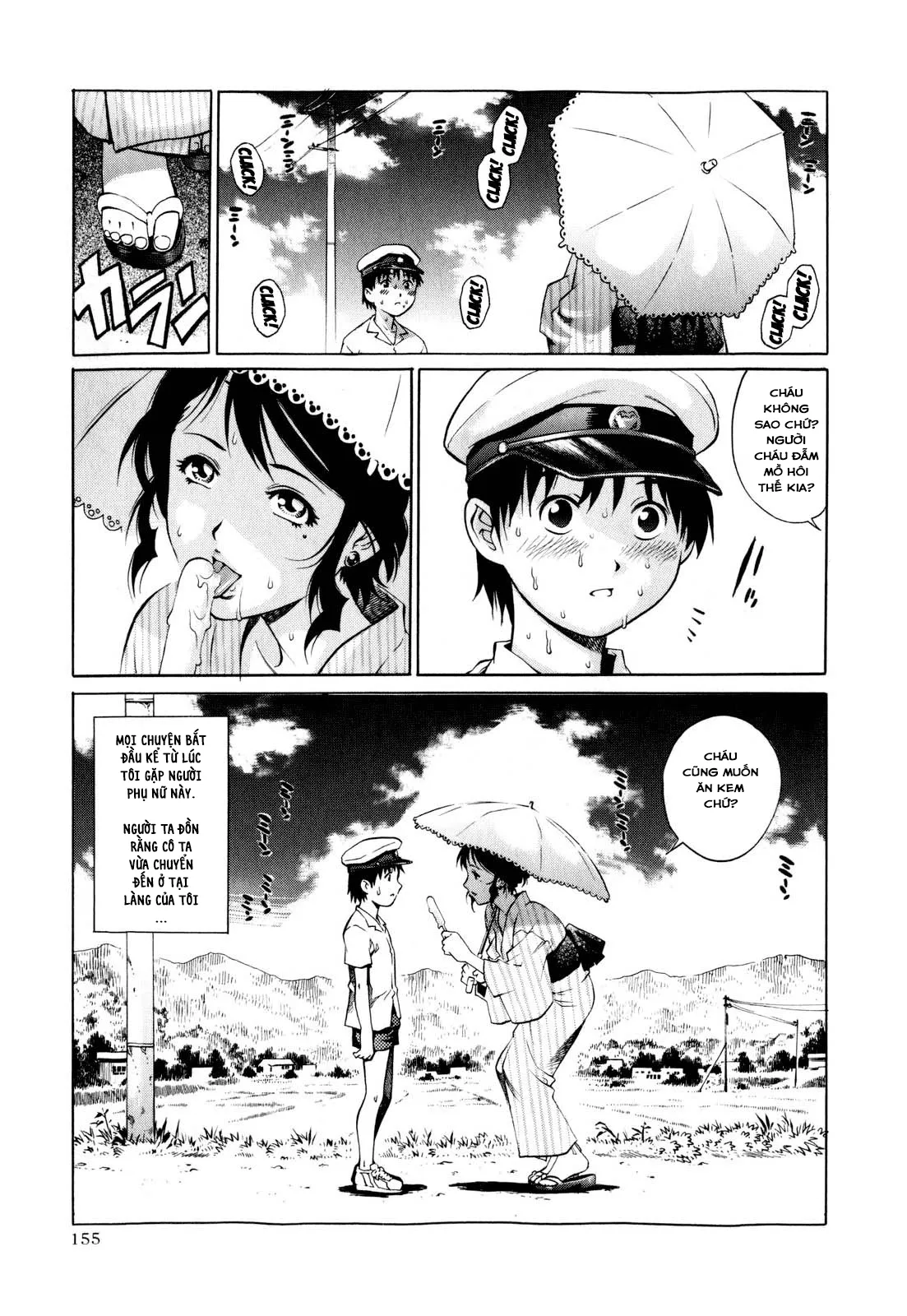 HentaiVN.net - Ảnh 4 - Tuyết Nữ Giữa Mùa Hạ... [The Licker, 舐める女性] - Chap 1
