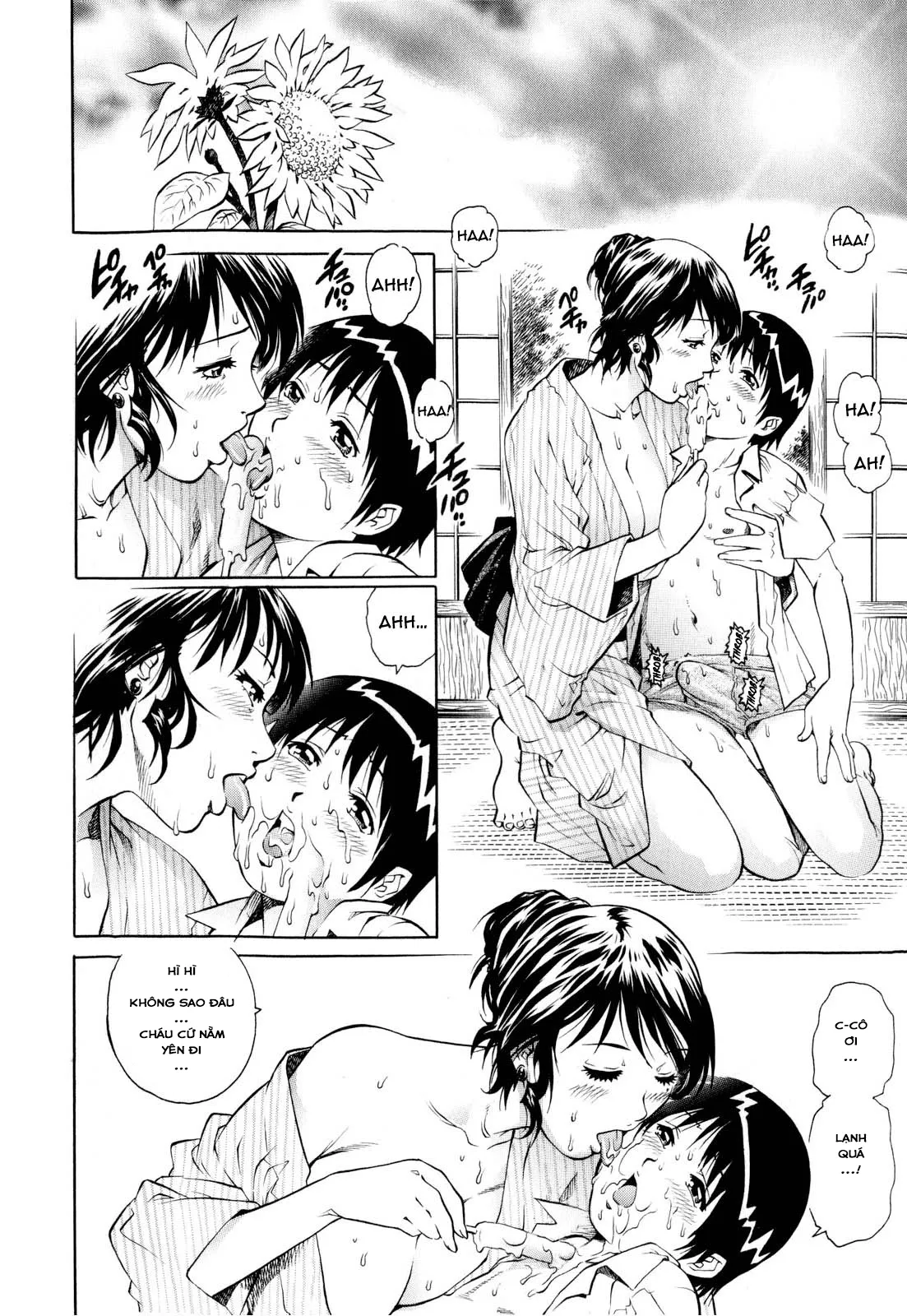 HentaiVN.net - Ảnh 5 - Tuyết Nữ Giữa Mùa Hạ... [The Licker, 舐める女性] - Chap 1