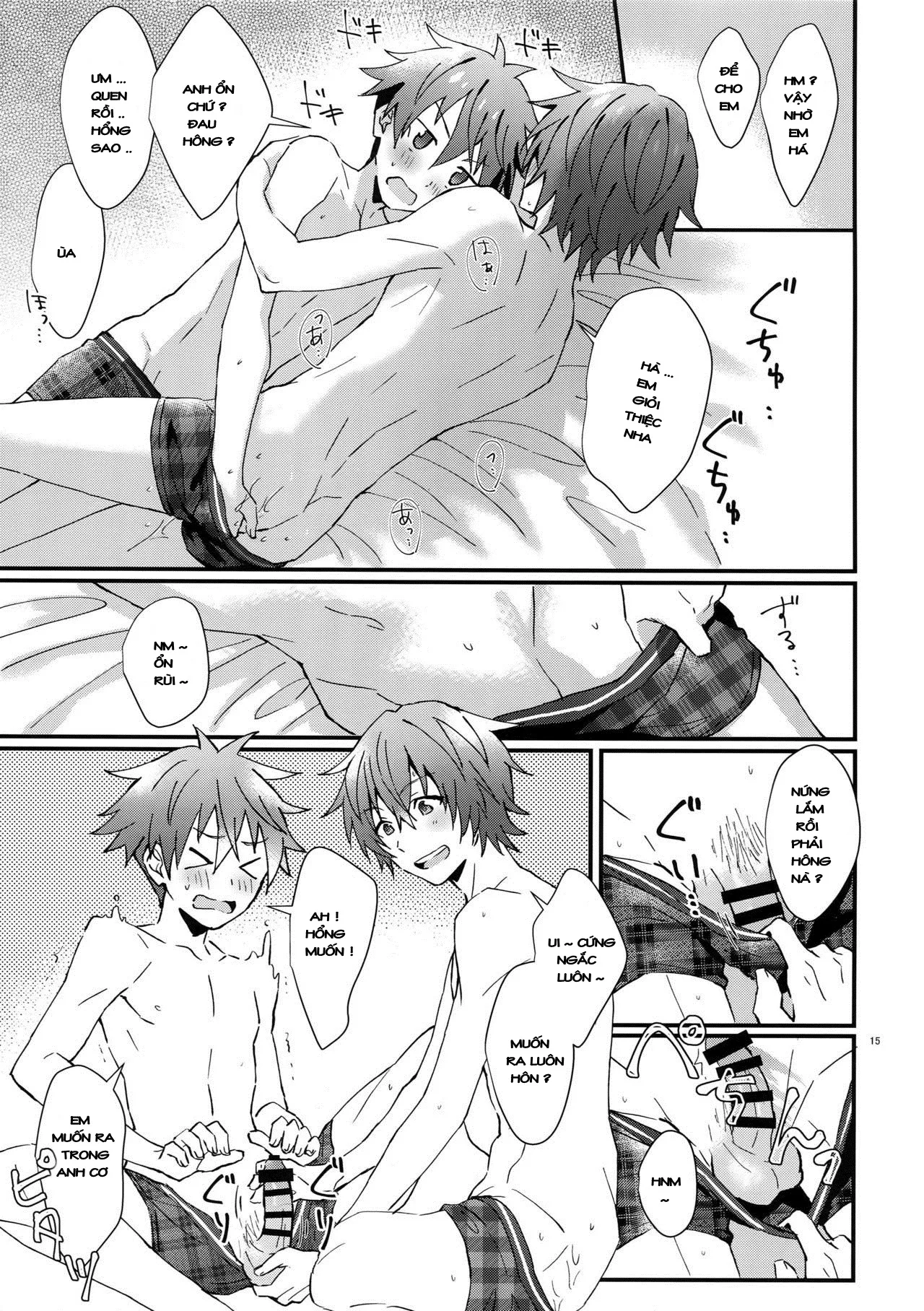 HentaiVN.net - Ảnh 15 - Zenkai! Toshishita Kareshi-Ryoku [Full Power! A Younger Boyfriend's Capability] - Chap 1