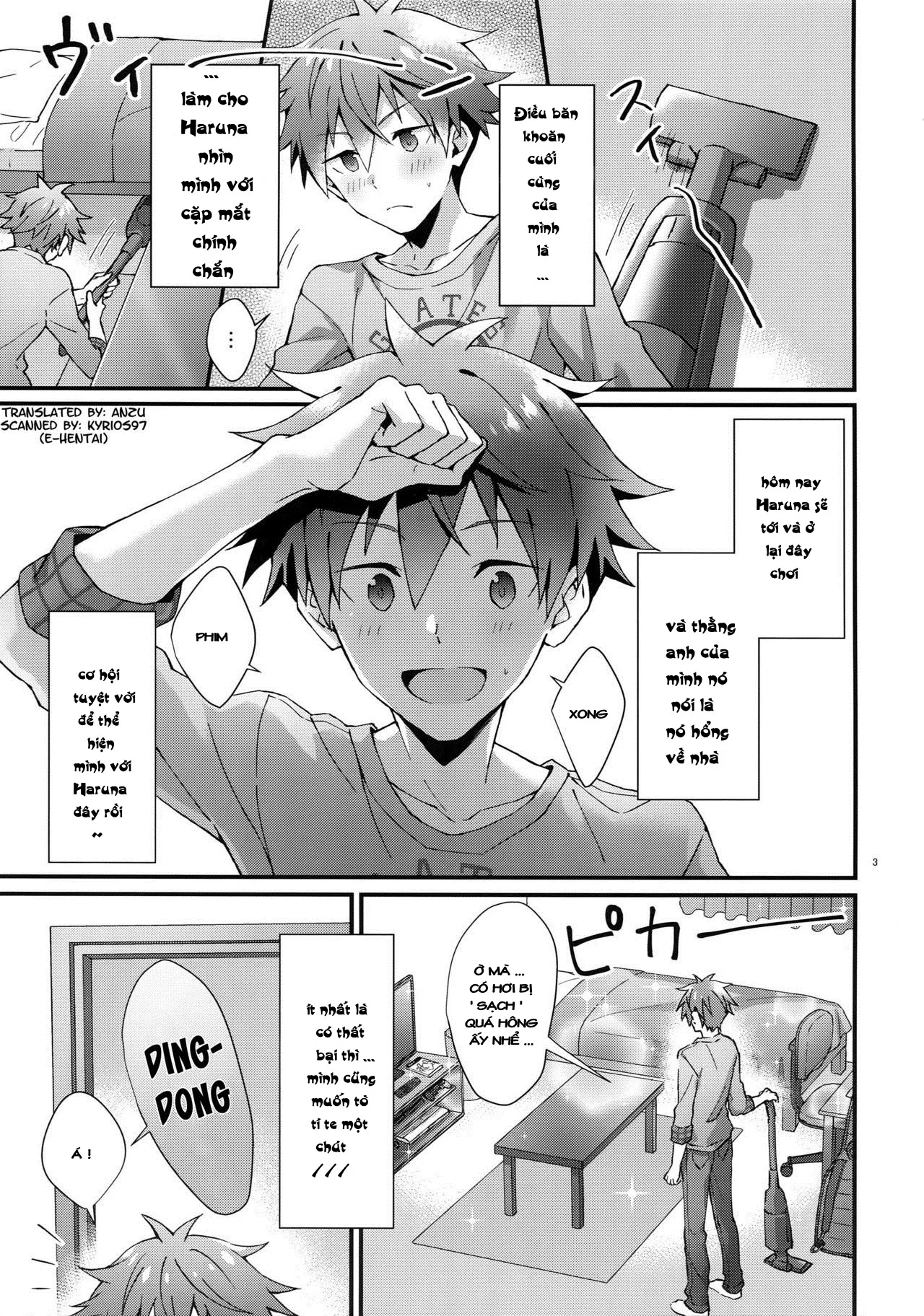HentaiVN.net - Ảnh 3 - Zenkai! Toshishita Kareshi-Ryoku [Full Power! A Younger Boyfriend's Capability] - Chap 1