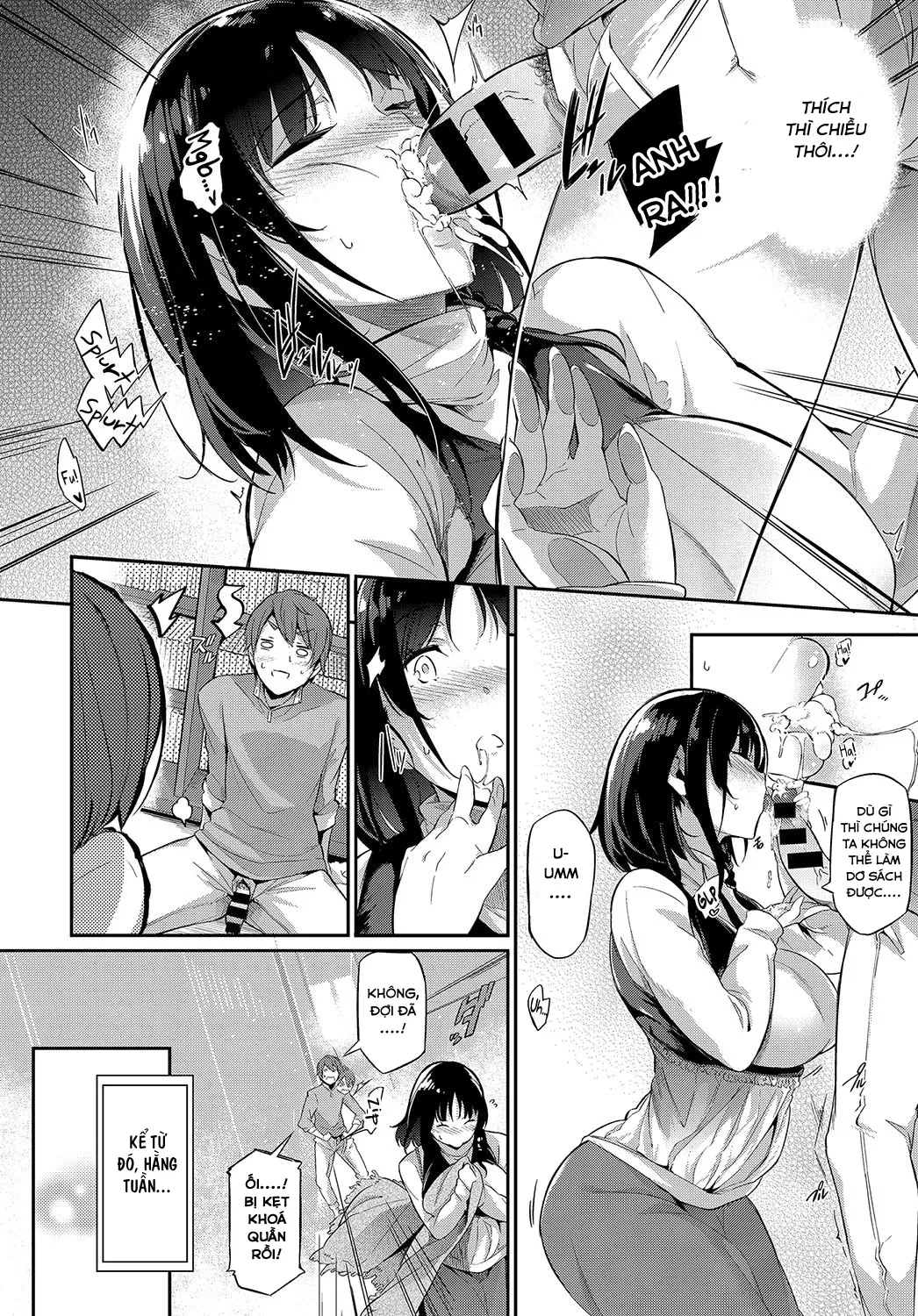 HentaiVN.net - Ảnh 11 - Những trang sách hồng và Con Cá Chà Bặc [Between the Bookshelves] - Chap 1