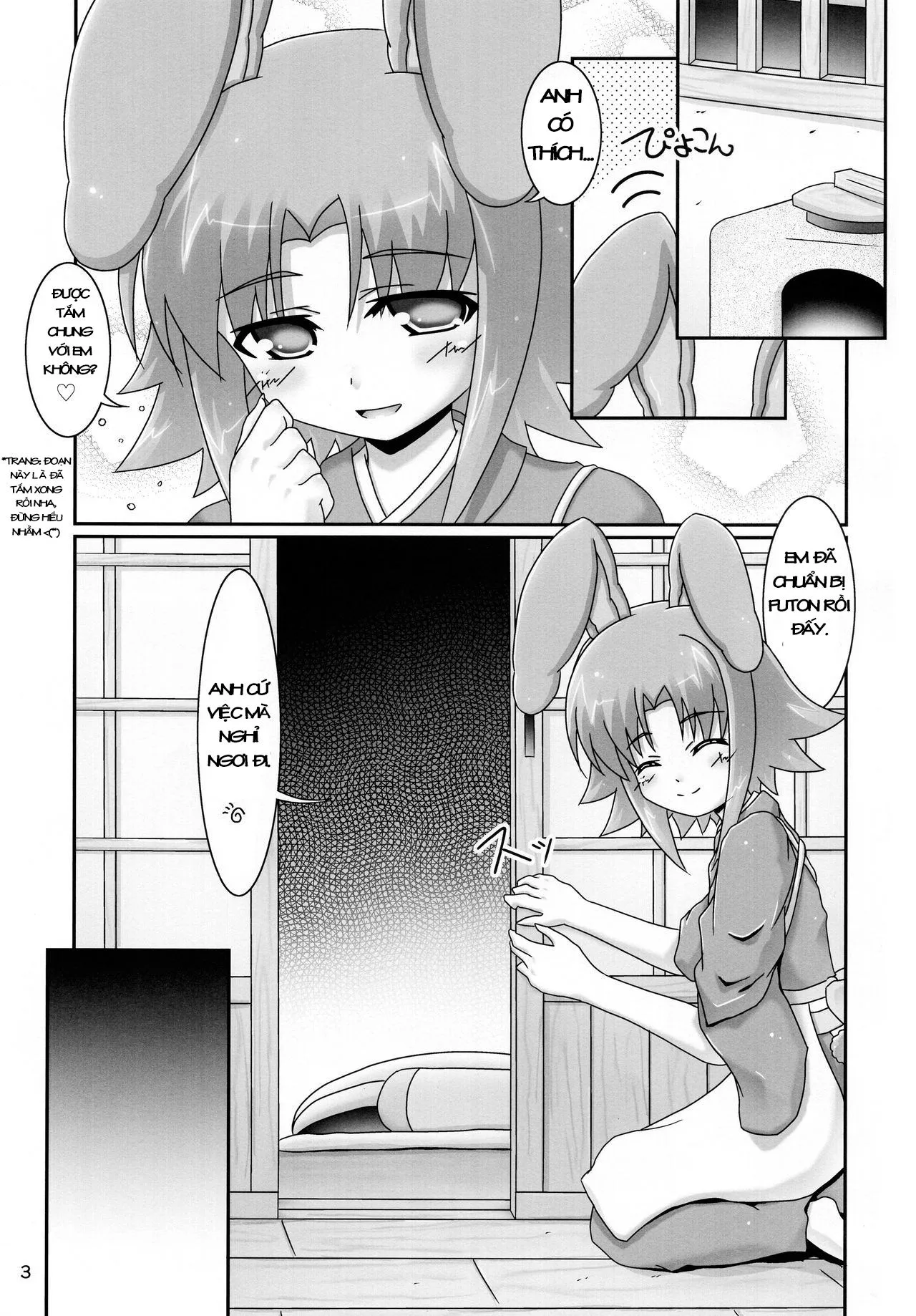 HentaiVN.net - Ảnh 4 - Kanata-San to Issho (Dog Days) - Chap 1