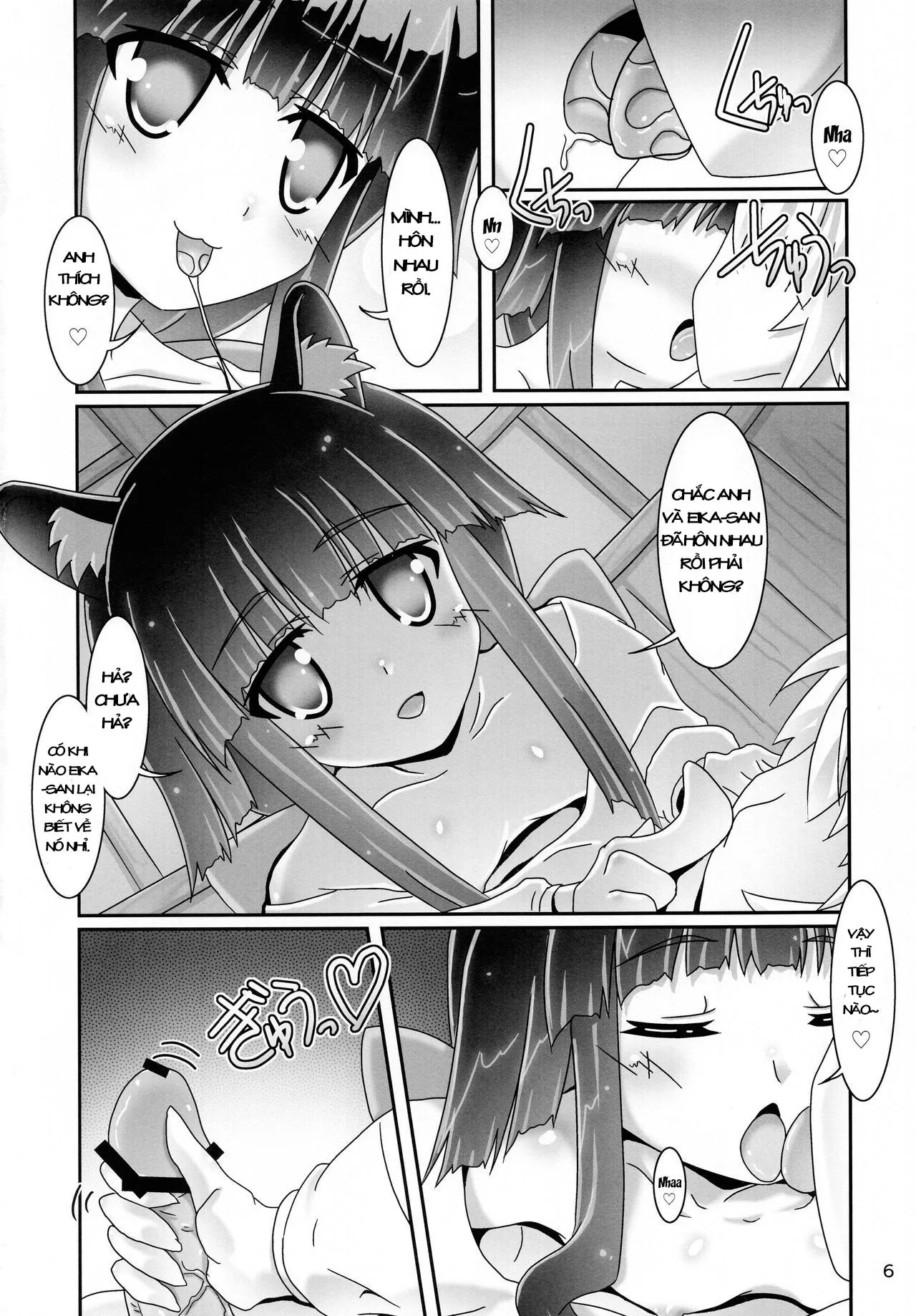 HentaiVN.net - Ảnh 7 - Kanata-San to Issho (Dog Days) - Chap 1