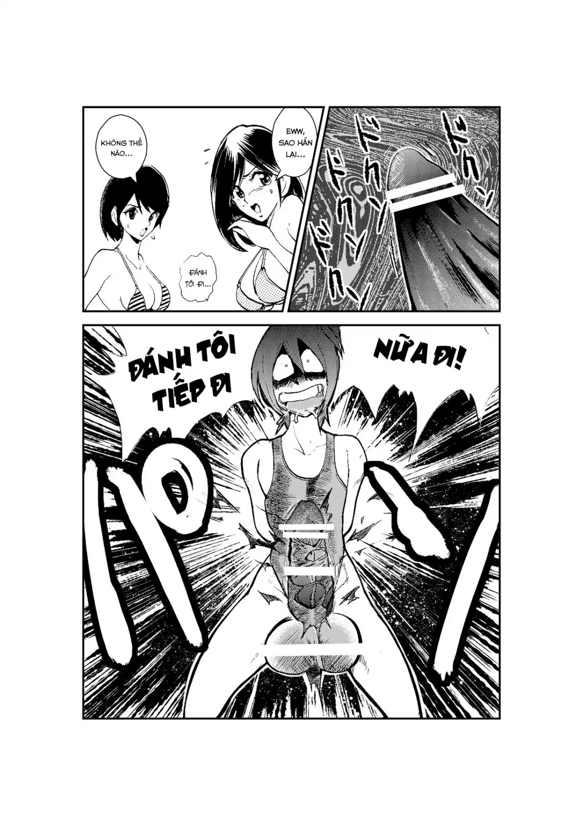 HentaiVN.net - Ảnh 10 - Monzetsu Ladies Pool 2 - Chap 1