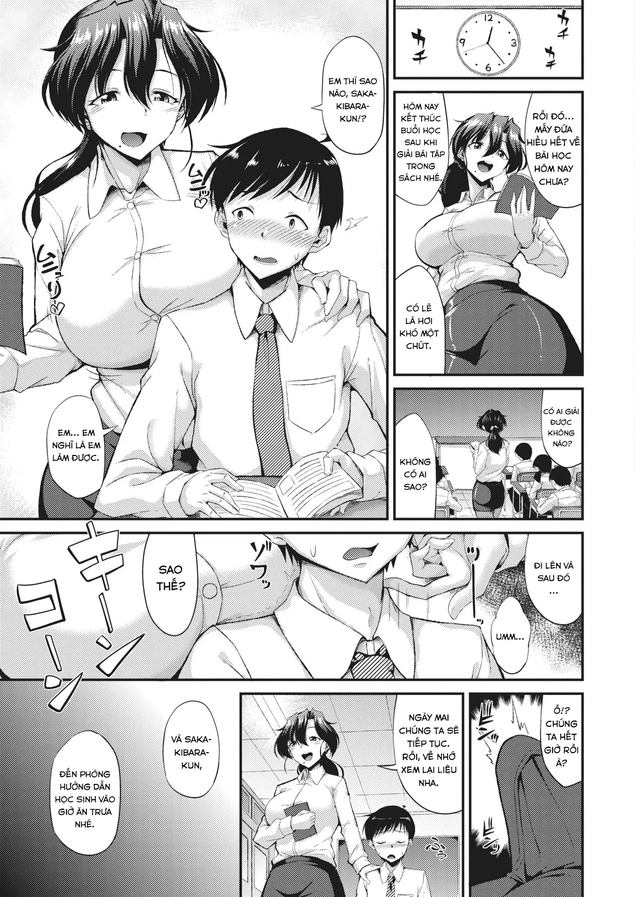 HentaiVN.net - Ảnh 4 - Yuuka-sensei no Seikatsu Shidou - Chap 1
