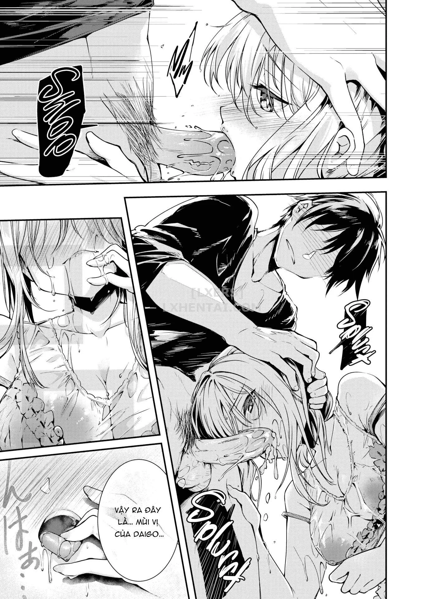 HentaiVN.net - Ảnh 9 - A Typhoon Spent Stiff and Wet [Comic Kairakuten BEAST 2021-09] - Chap 1