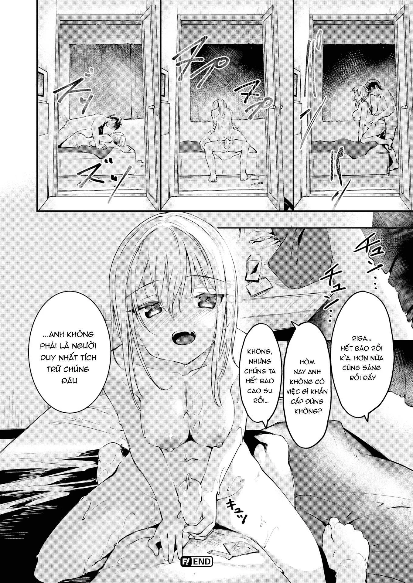 HentaiVN.net - Ảnh 15 - A Typhoon Spent Stiff and Wet [Comic Kairakuten BEAST 2021-09] - Chap 1