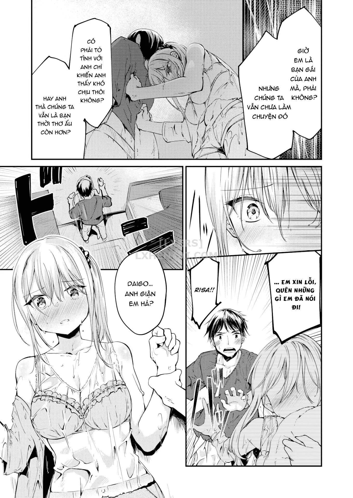 HentaiVN.net - Ảnh 3 - A Typhoon Spent Stiff and Wet [Comic Kairakuten BEAST 2021-09] - Chap 1