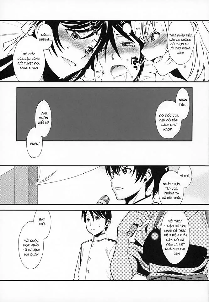 HentaiVN.net - Ảnh 27 - Azukan! (Kantai Collection, KanColle X Azur Lane ) [あずかん!] - Chap 1