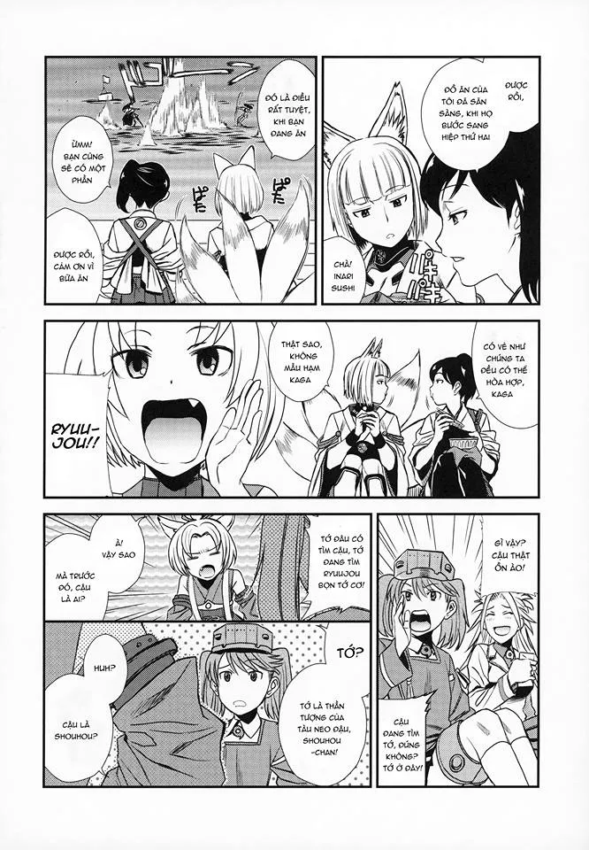 HentaiVN.net - Ảnh 3 - Azukan! (Kantai Collection, KanColle X Azur Lane ) [あずかん!] - Chap 1