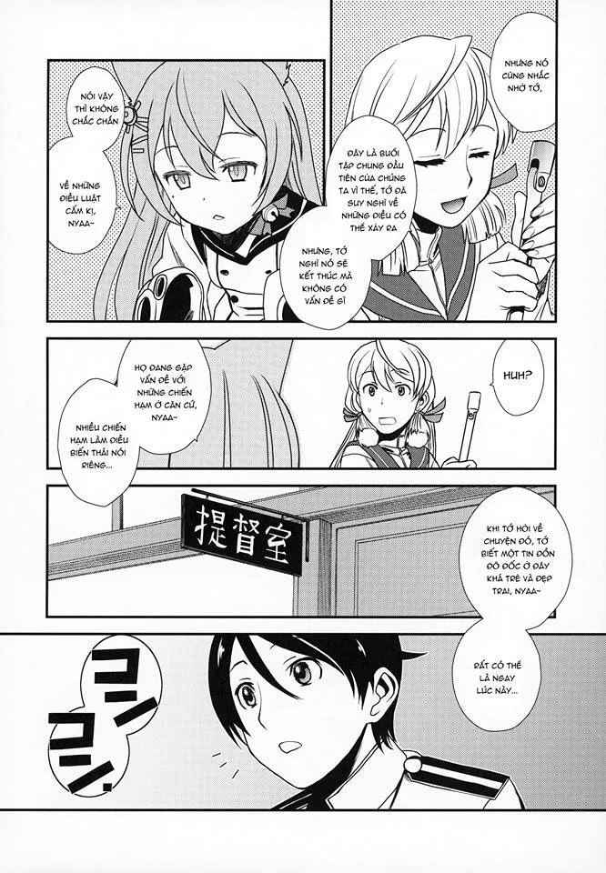 HentaiVN.net - Ảnh 5 - Azukan! (Kantai Collection, KanColle X Azur Lane ) [あずかん!] - Chap 1