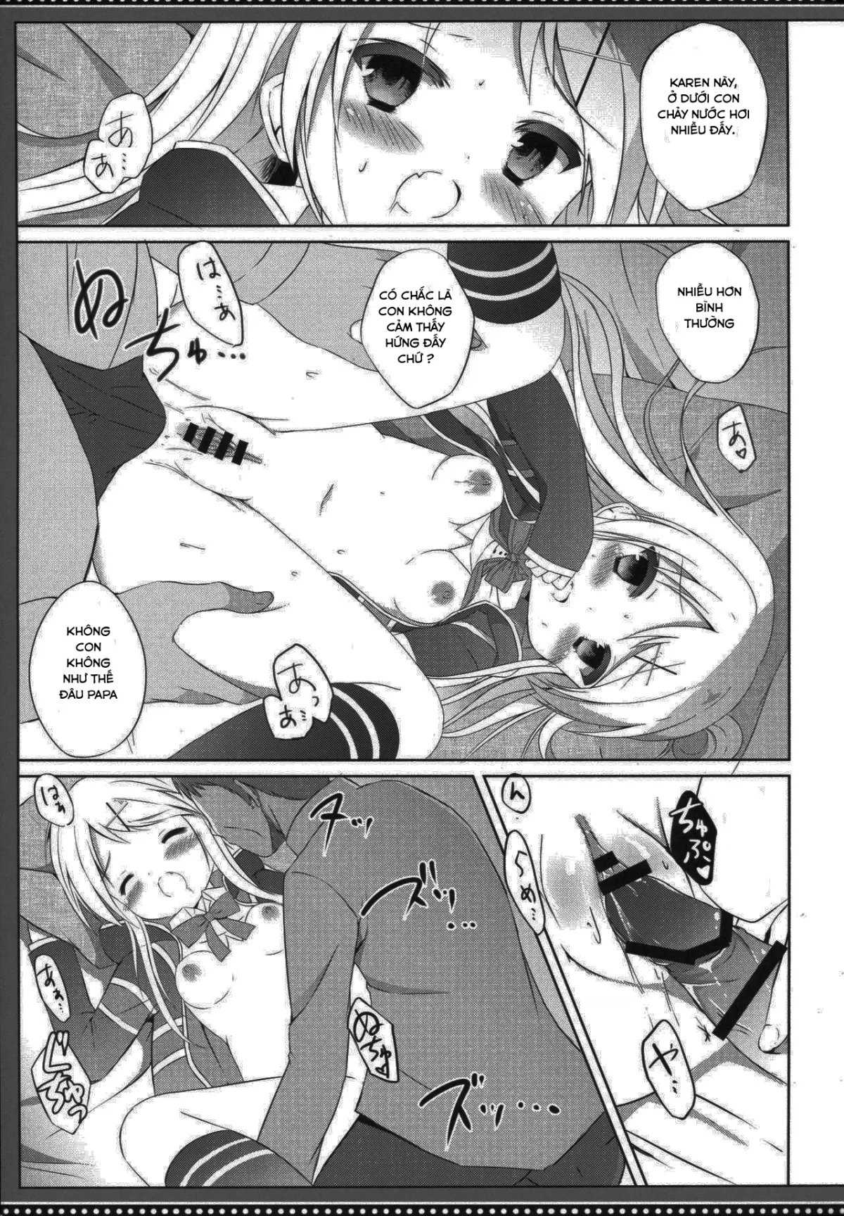 HentaiVN.net - Ảnh 15 - Karen yêu dấu (Kiniro Mosaic) [カレンコンプレックス] - Chap 1