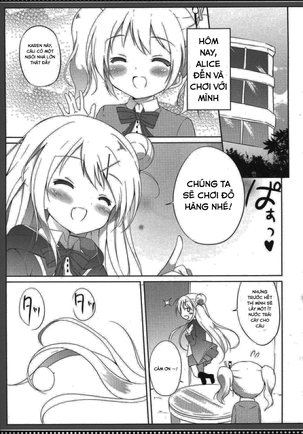 HentaiVN.net - Ảnh 5 - Karen yêu dấu (Kiniro Mosaic) [カレンコンプレックス] - Chap 1