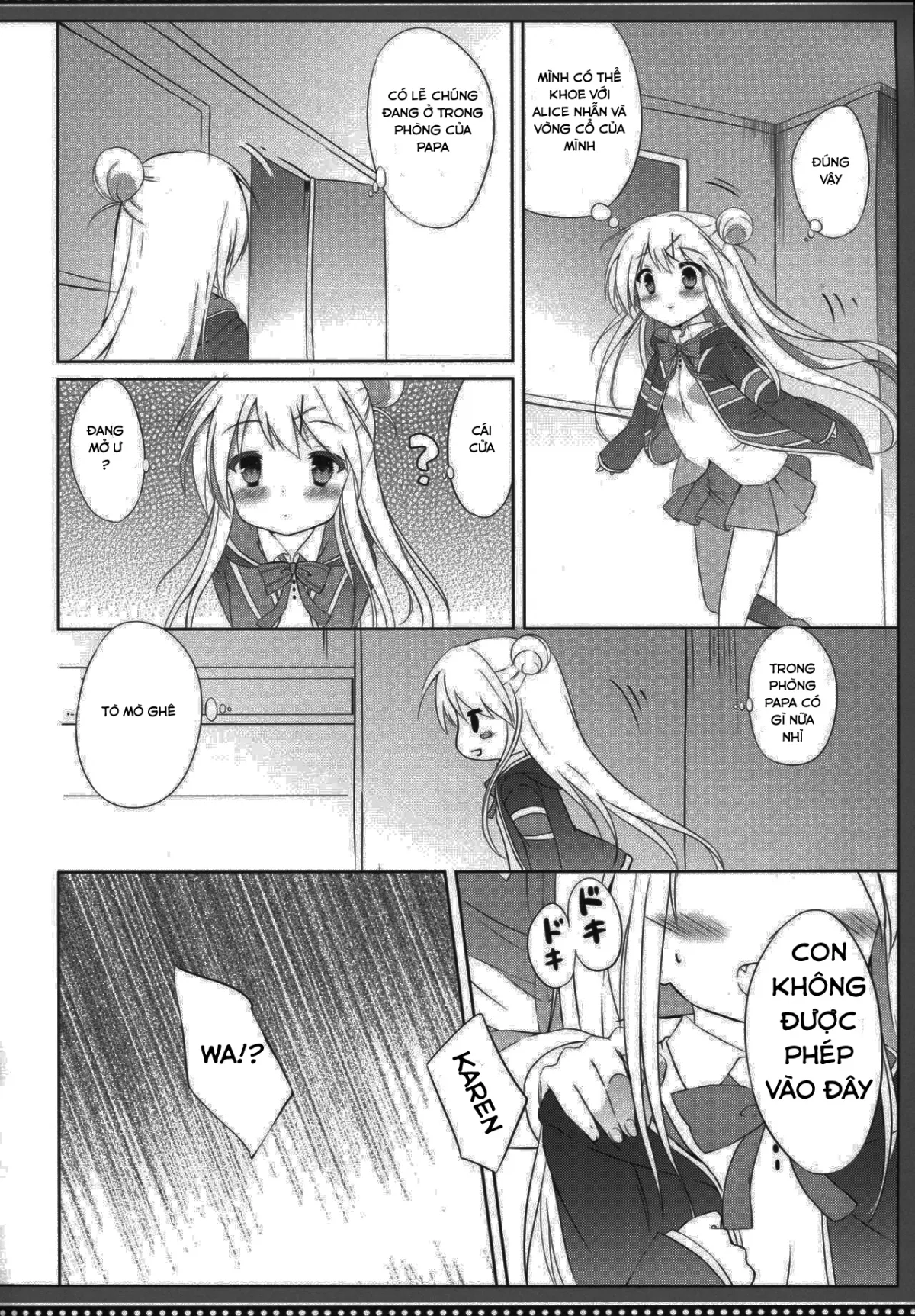 HentaiVN.net - Ảnh 6 - Karen yêu dấu (Kiniro Mosaic) [カレンコンプレックス] - Chap 1